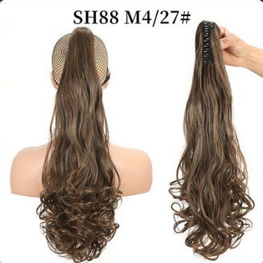 Generic Long Curly Ponytail Hair Extension M4/27 