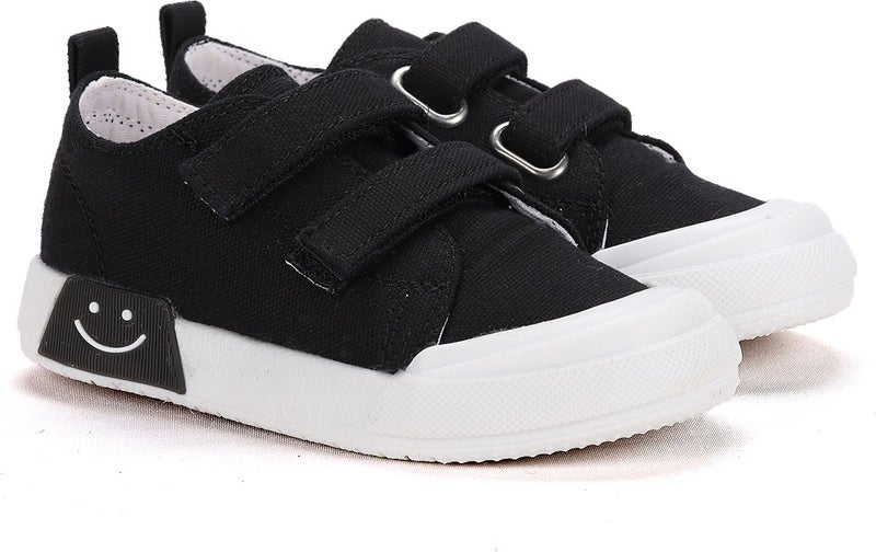 VICCO 925.22Y.251 Luffy Lighted Girls/Boys Linen Shoes Black  - Image 3