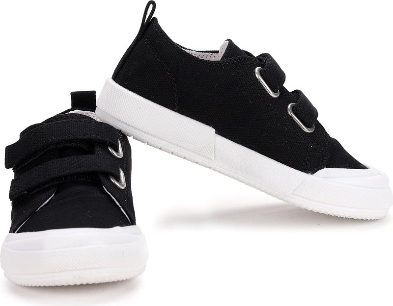 VICCO 925.22Y.251 Luffy Lighted Girls/Boys Linen Shoes Black  - Image 2