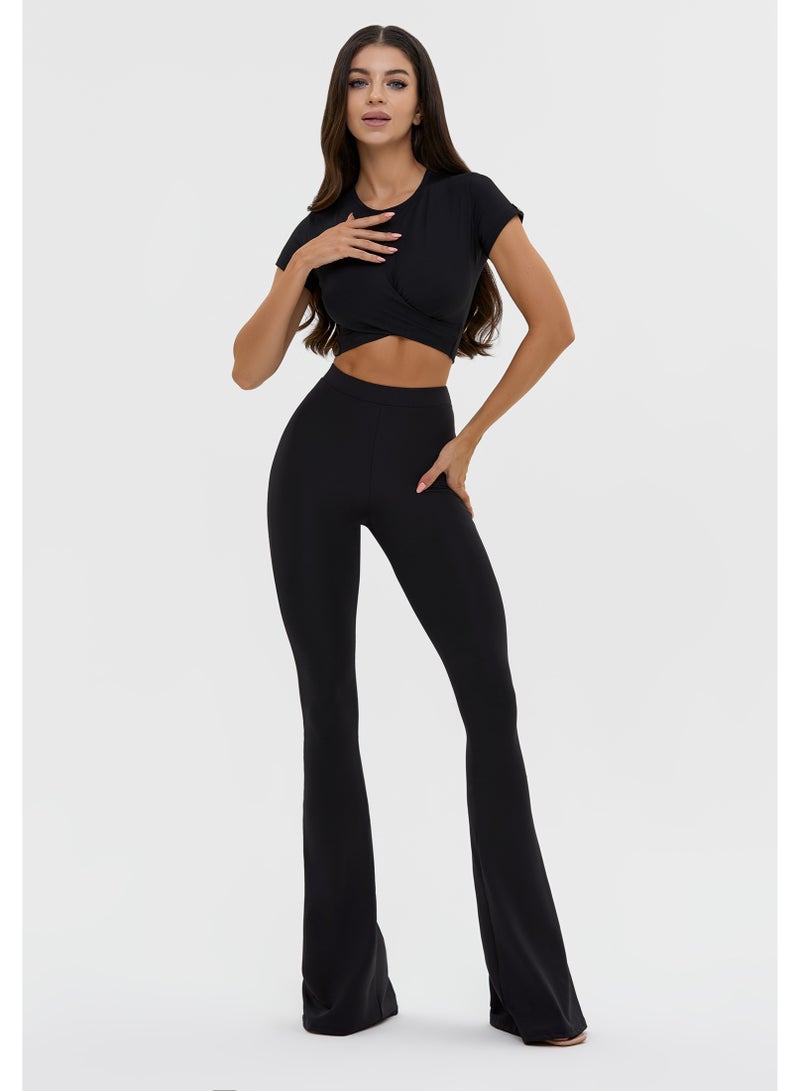 Bona Fide Premium Quality Leggings for Women with Unique Design and Push Up - High Waisted Tummy Control Legging - Image 5