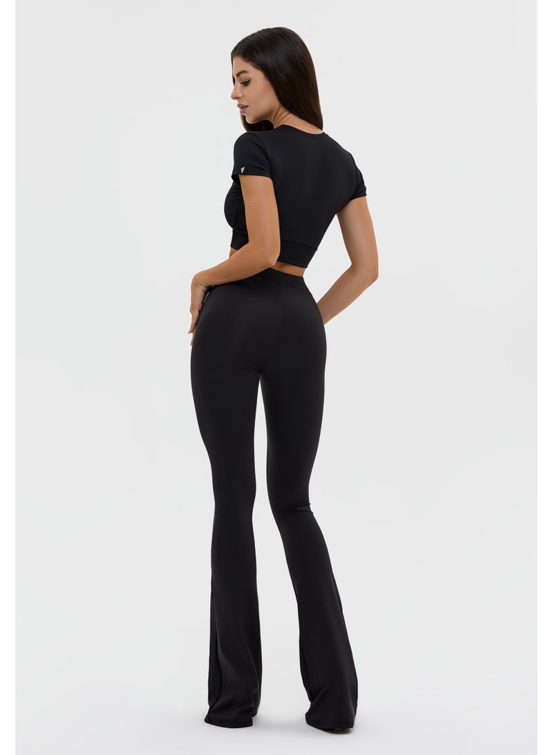 Bona Fide Premium Quality Leggings for Women with Unique Design and Push Up - High Waisted Tummy Control Legging - Image 3