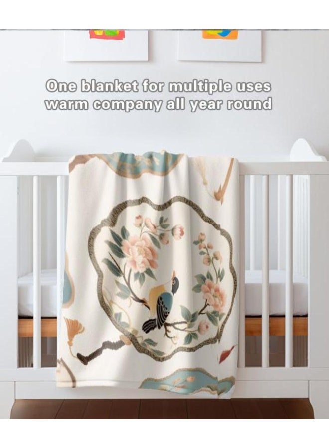 general Baby and children's cartoon flannel thin blanket (warm and comfortable, suitable for sleep, games) 70cm*100cm - 545 - Image 1