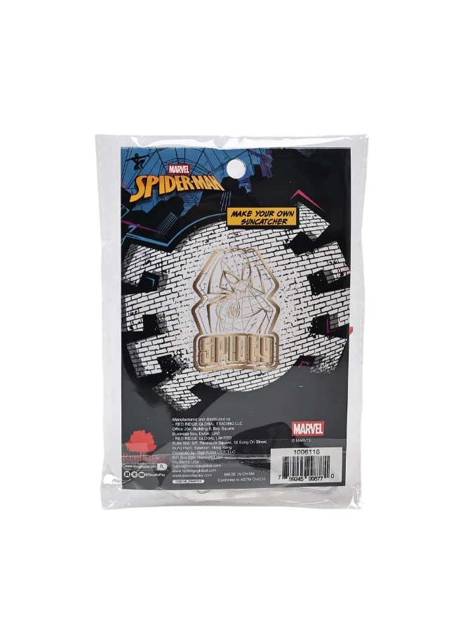 ديزني Marvel Spider-Man Make Your Own Suncatcher | Painting Kit | Art & Craft For Kids | Fun Staycation Activity | Age 3+