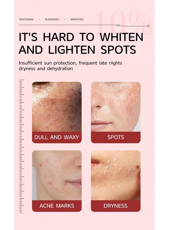 مويكا 10٪ نياسيناميد + 4٪ حمض الترانيكساميك سيروم، حمض الهيالورونيك، فيتامين ب12، خالٍ من العطور (30 مل / 1.01 أونصة سائلة) - Image 5