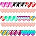 JDSTY Valentines Day Gifts for Kids24 Mini Pop Bubbles Bulk with KeychainStress Relief Sensory Fidget Pack for Kids School Class Classroom Valentines Day Cards Gifts Prizes Party Favors - Image 2
