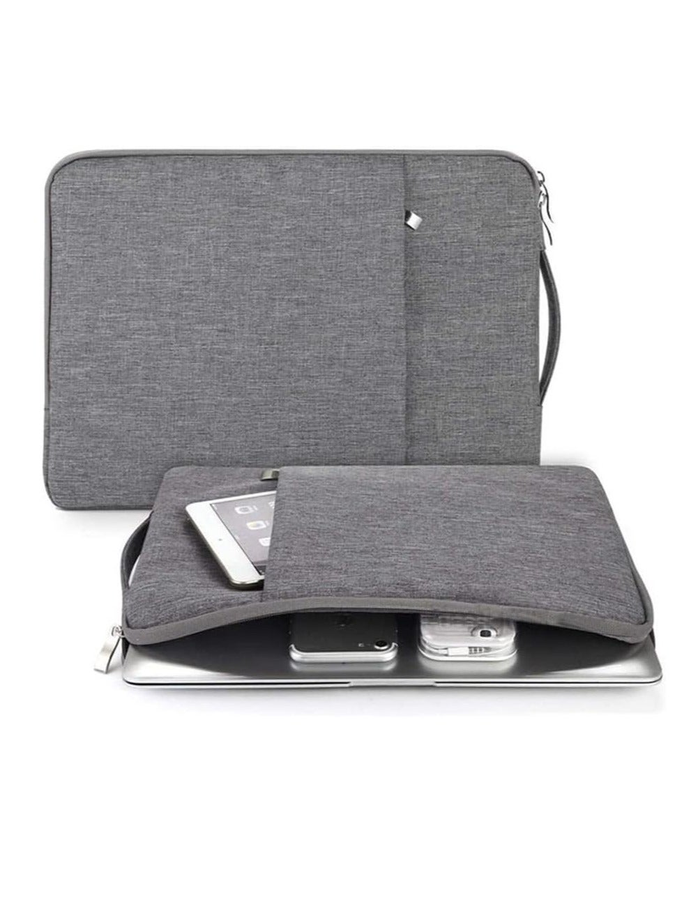 11.6-12.3 Inch Laptop Case Tablet Sleeve for Lenovo Chromebook C330 11.6 Acer Chromebook R11 Samsung Chromebook 3 4 Plus Pro Dell Latitude 12.5 Google Pixelbook 12.3 ASUS HP Lenovo,Pouch Grey