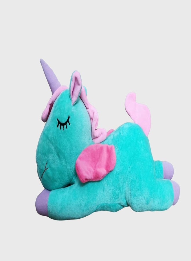 Stuff Tree Sleeping Unicorn 45 cm Sea Green for Kids (Sleeping Unicorn 45 cm Sea Green) - Image 3