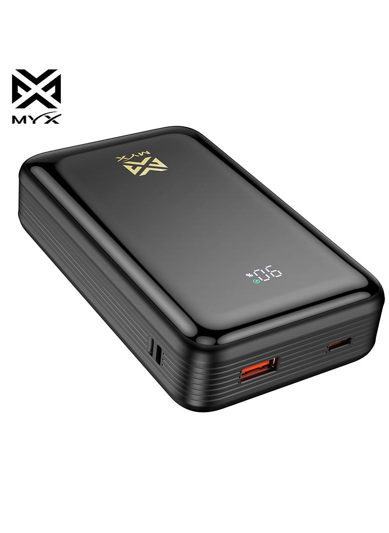 MYX - Power Bank 20000mAh MY21A 22.5W, High-Performance Portable Charger, Black - Image 1