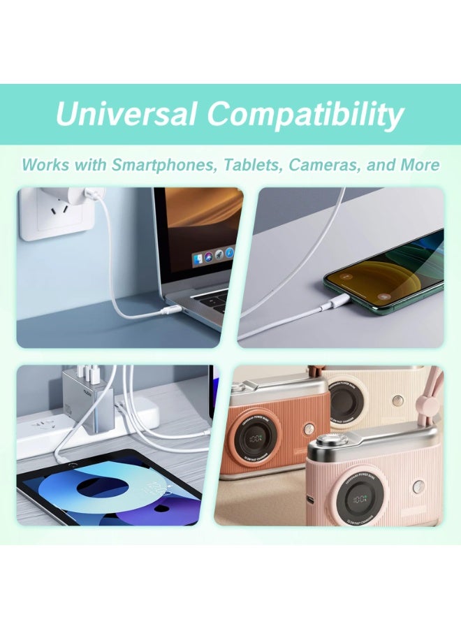 NIBEMINENT Multifunctional Data Cable Storage Box Adaptor for USB-C and Micro-USB Devices Universal Data Transfer Cable  - Image 3