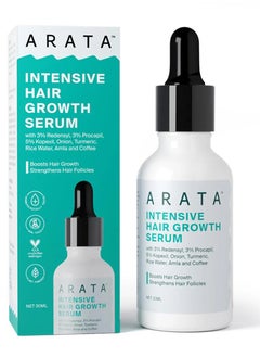 ARATA Arata Intensive Hair Growth Serum - 3% Redensyl, 3% Procapil (30 Ml)  - Image 1