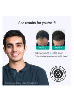 ARATA Arata Intensive Hair Growth Serum - 3% Redensyl, 3% Procapil (30 Ml)  - Image 3