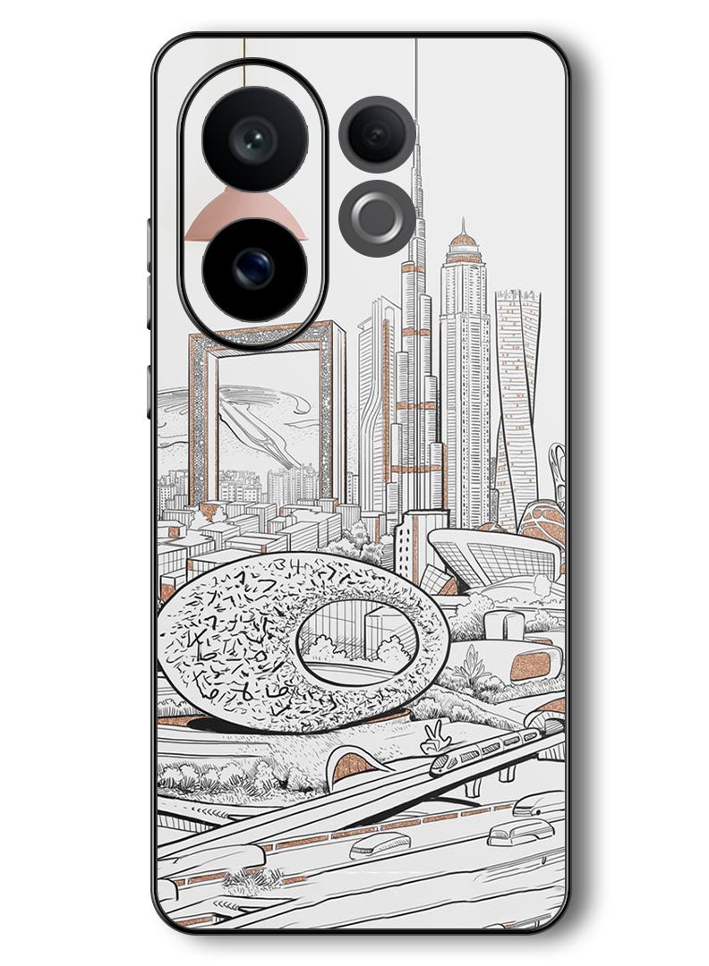 Theodor Case Compatible with Vivo V60 6.77 Inch Protection Shockproof Bumper Cover I'm original - Image 1