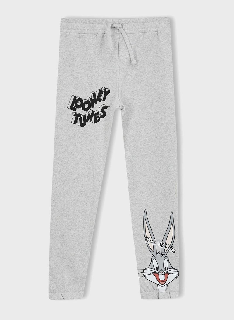 DeFacto Kids Bugs Bunny Print Sweatpants - Image 1
