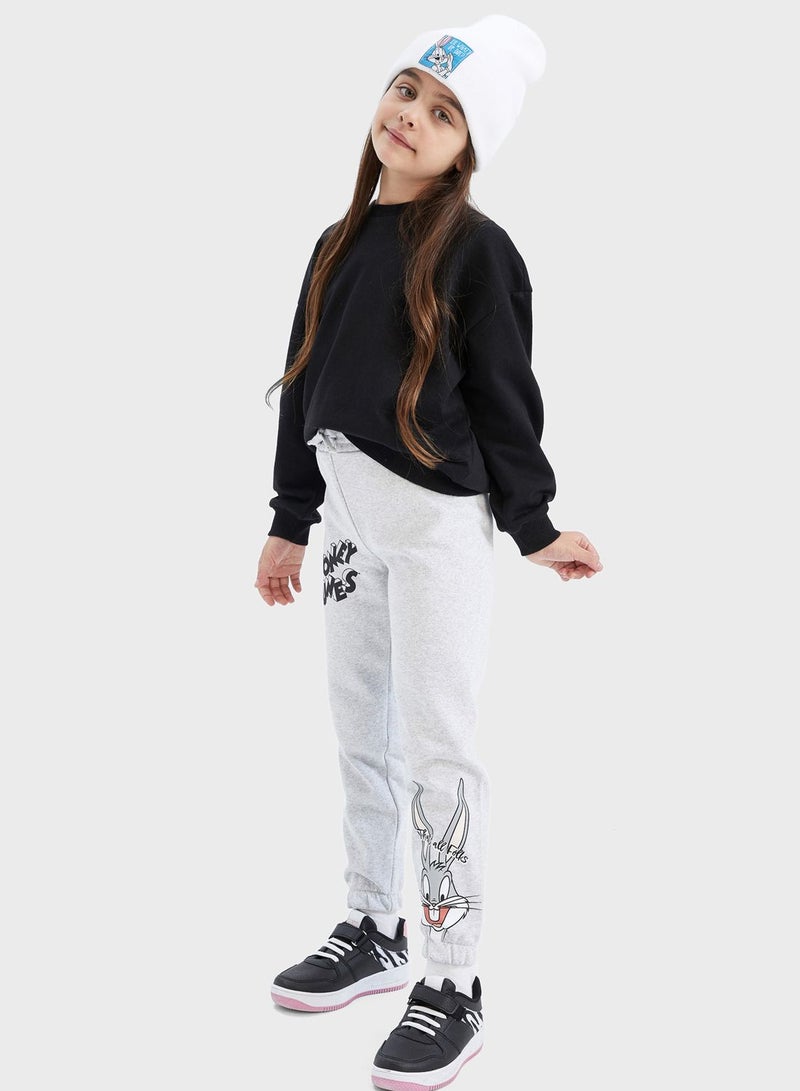 DeFacto Kids Bugs Bunny Print Sweatpants - Image 5