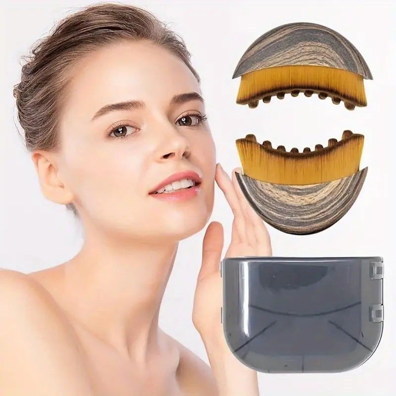 Lymphatic Contour Face Lymphatic Contour Facial Brush Massage Eye and Neck Care Brush Temu - Image 2