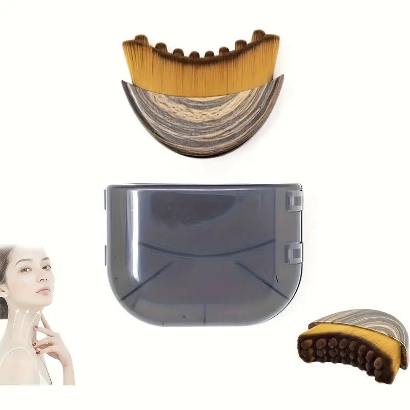 Lymphatic Contour Face Lymphatic Contour Facial Brush Massage Eye and Neck Care Brush Temu - Image 3