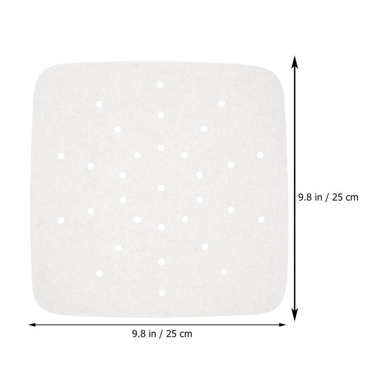 Air Fryer Parchment Paper Liners 9 5 Inch 200 Sheets Oil Absorbing Baking Paper - Image 3