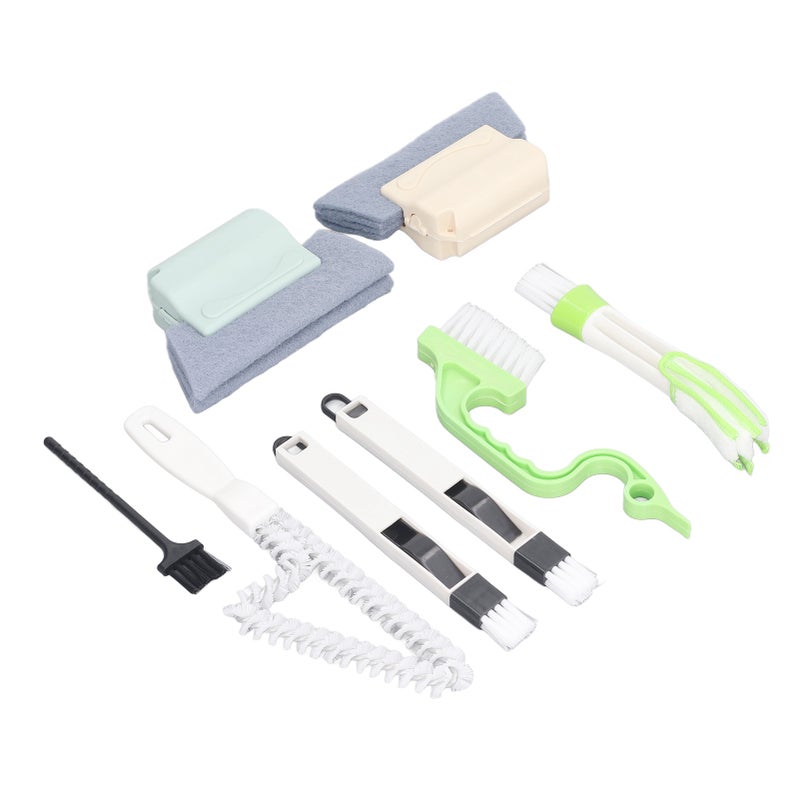 8Pcs Groove Cleaning Tool Shutter Household Appliance Corner Crevice Cleaning Brush for Kitchen Bathroom - Image 2