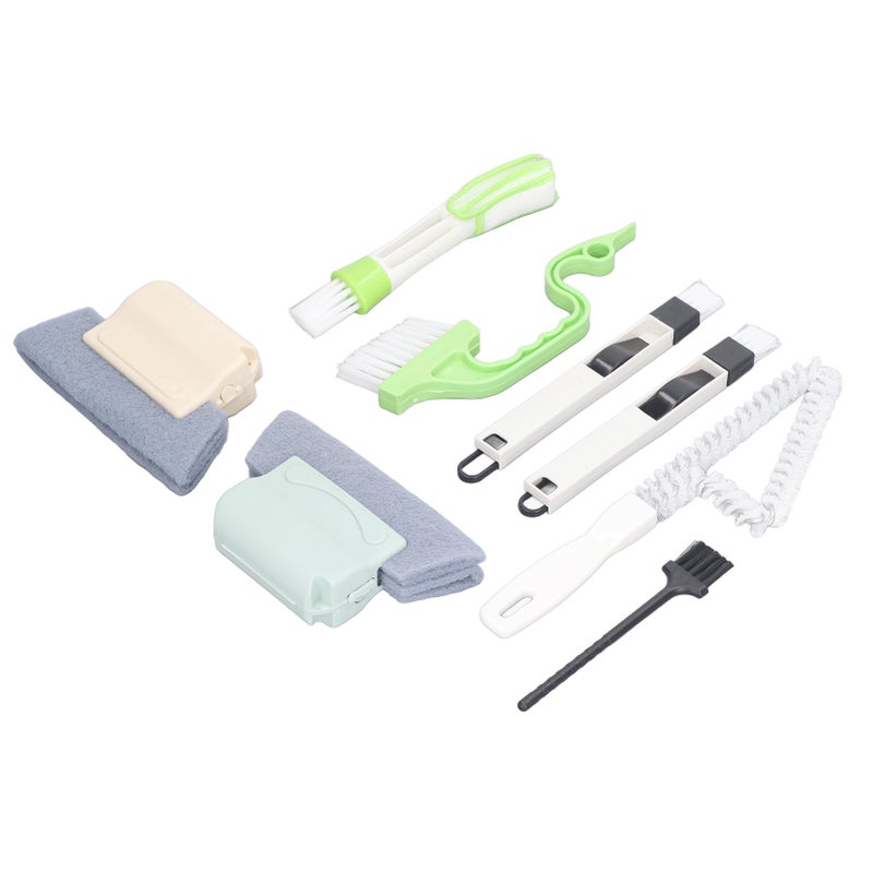 8Pcs Groove Cleaning Tool Shutter Household Appliance Corner Crevice Cleaning Brush for Kitchen Bathroom - Image 4