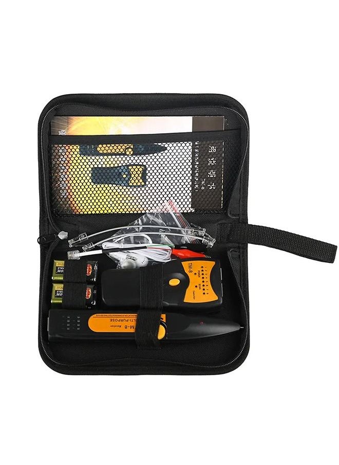 ماركة غير محددة - جهاز اختبار وتعقب اطراف الكابلات للتاكد من سلامة التوصيلات – RJ45-RJ11 / TM-8 - Image 1