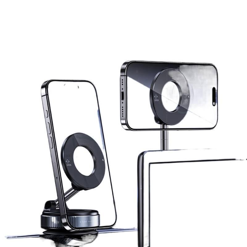 Car Phone Holder Magnetic for Universal Fit Black finish for Travel - Image 5