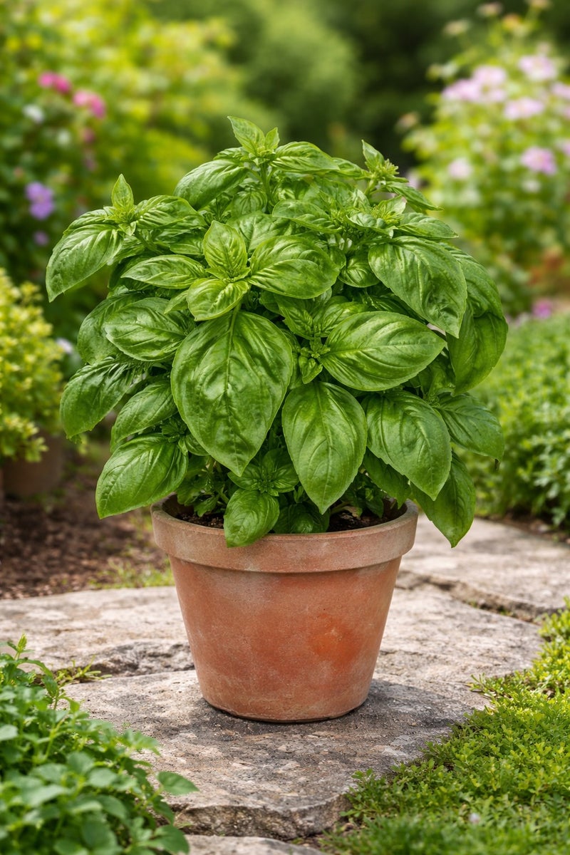 vsell24 3Pack Organic Basil Seeds For Planting Grow Basil At Home Non GMO Vegetable Seeds With 98% Cleaness, 95% Purity, 85% Germination Rate 10g - Image 1
