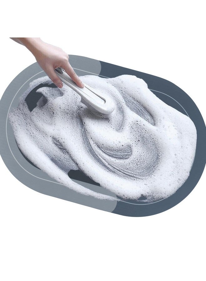 Story@Home Door Mat Pack of 2 | Anti-Skid Nappa Leather Door Mats for Home | 40 X 60 cm | Essential Bathroom Mat | Solid | Long Lasting Entrance Mat for Living Room | Kitchen | Office (Navy Blue) - Image 5