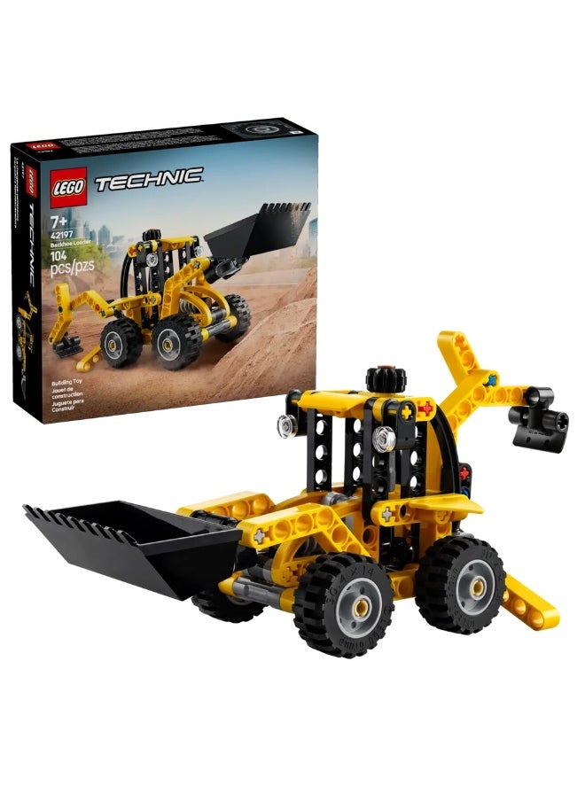 LEGO LEGO - Technic Backhoe Loader 104 Pieces - 42197  - Image 2