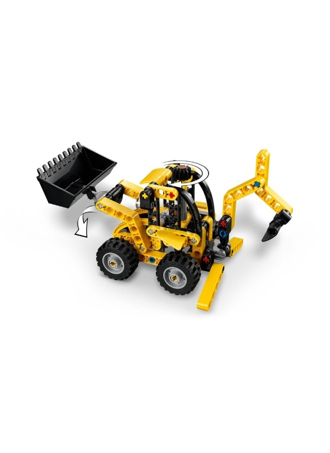 LEGO LEGO - Technic Backhoe Loader 104 Pieces - 42197  - Image 4