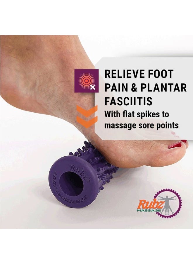Due North Foot Rubz Foot Massage Roller, 0.4 Pound, Multi Colored (DNFM1) - Image 2
