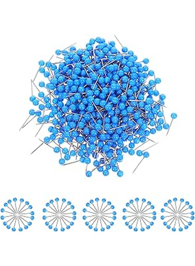 4mm Pearl Ball Head Push Pins 500pcs for Map Bulletin Cork Board Office School Decorative Thumbtacks - Image 1