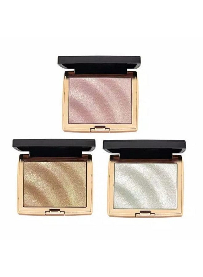 COSLUXE Hojo Highlighter Highlight Shimmering Powder, Waterproof Long Lasting Highlighter,Highlight Powder Palette,Highlighter Makeup 10G (01) Pink - Image 1