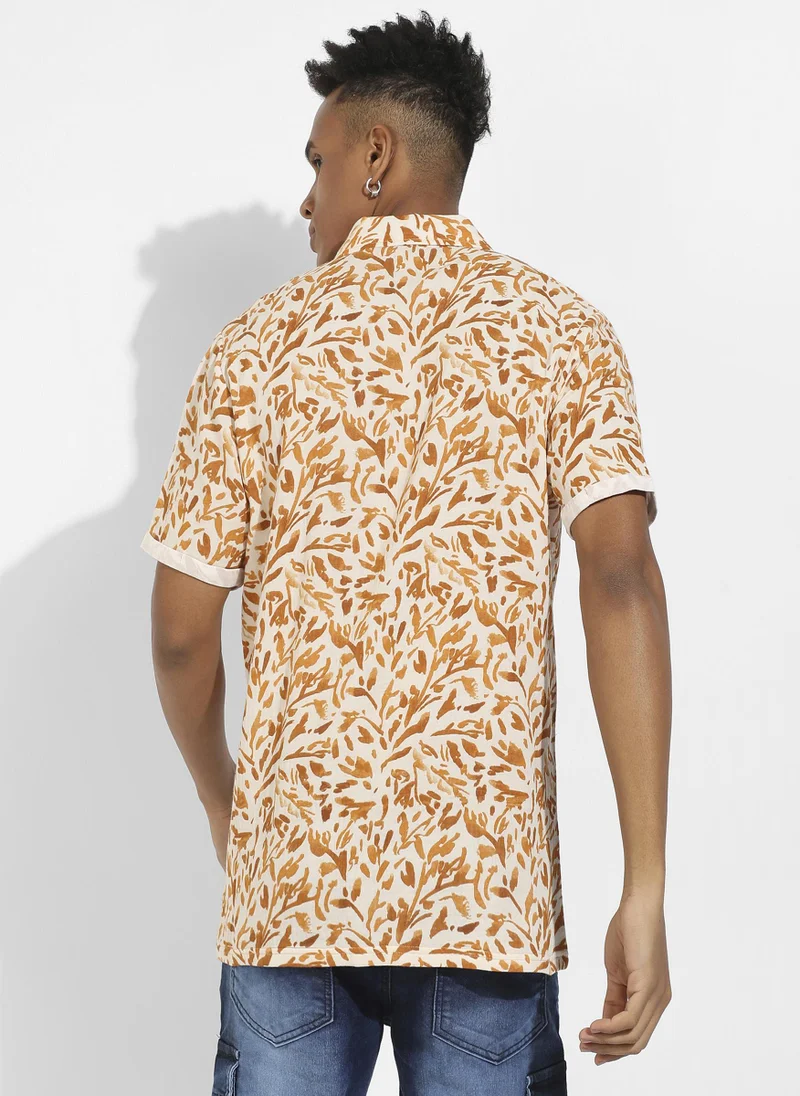 Instafab Plus Foliage Strokes Shirt