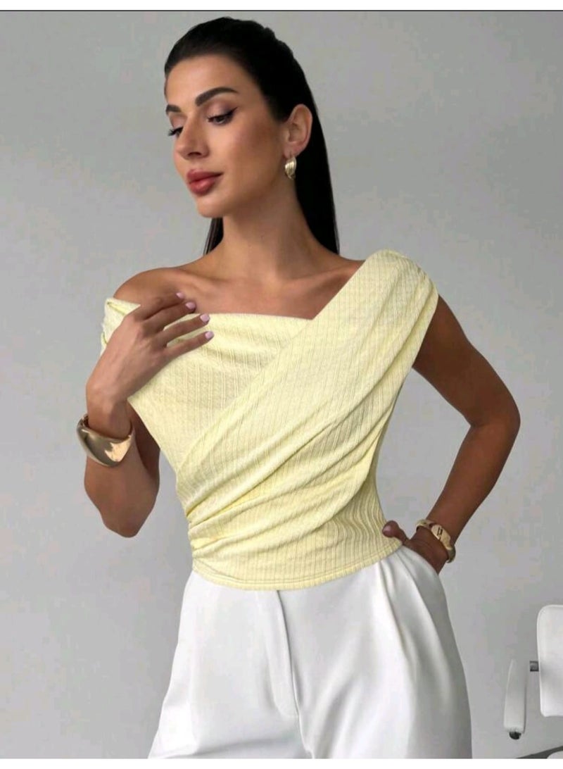 SHEIN Women's Elegant Minimalist Chic TOP - Image 5