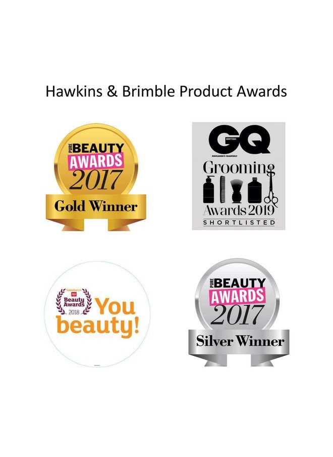 Hawkins & Brimble - Under Eye Cream For Mens 20Ml Mens Dark Circles Eye Cream Eye Repair Cream For Puffy Eyes Energising Hydrating Anti Ageing & Anti Wrinkle Late Night Recovery 40'S & 50'S - Image 1