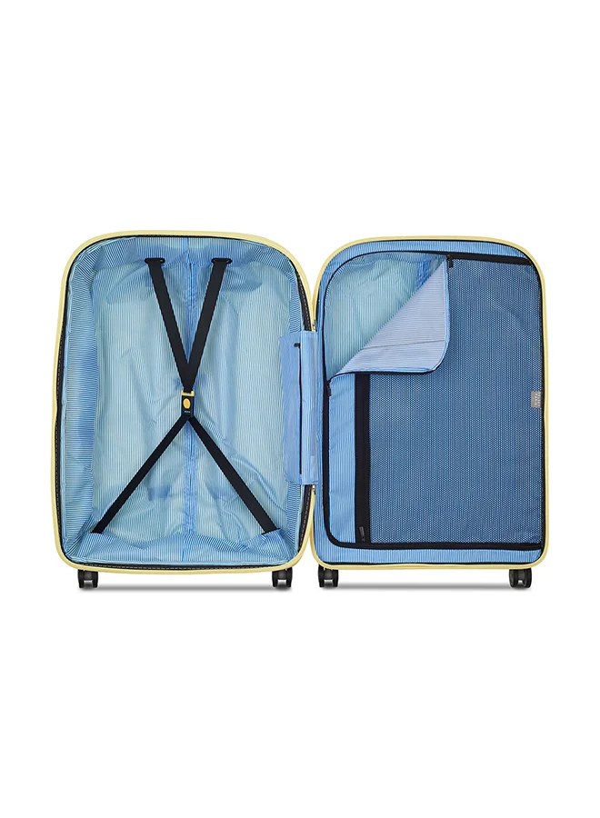 ديلسي _باريس Clavel 70cm 4 Double-Wheeled Luggage Trolley (Recycled Material) - Pale Yellow