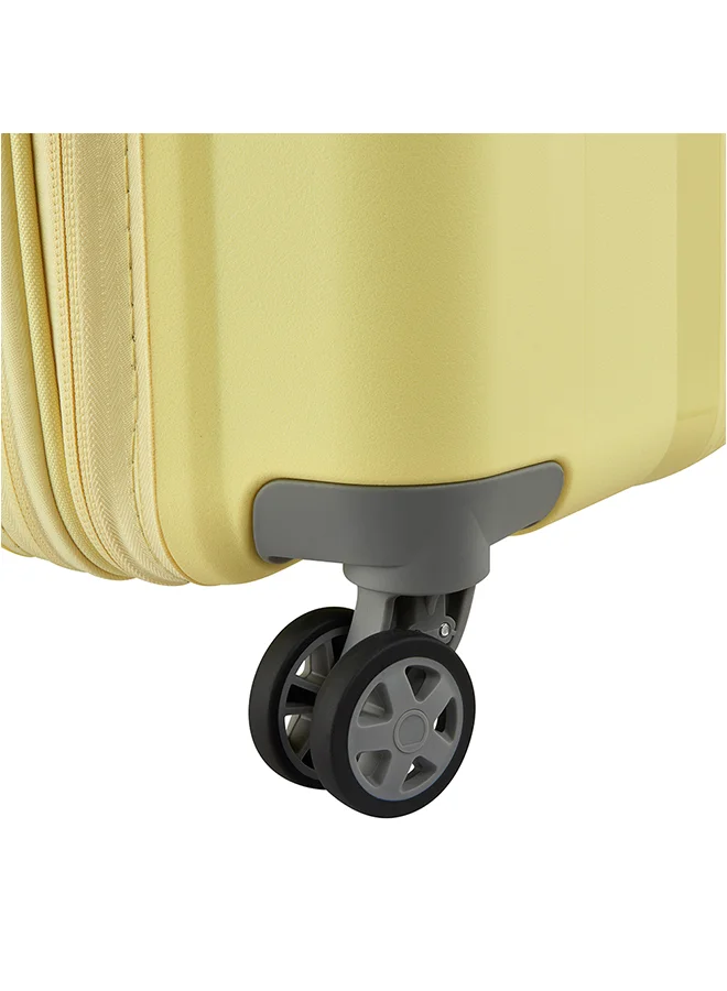 ديلسي _باريس Clavel 70cm 4 Double-Wheeled Luggage Trolley (Recycled Material) - Pale Yellow