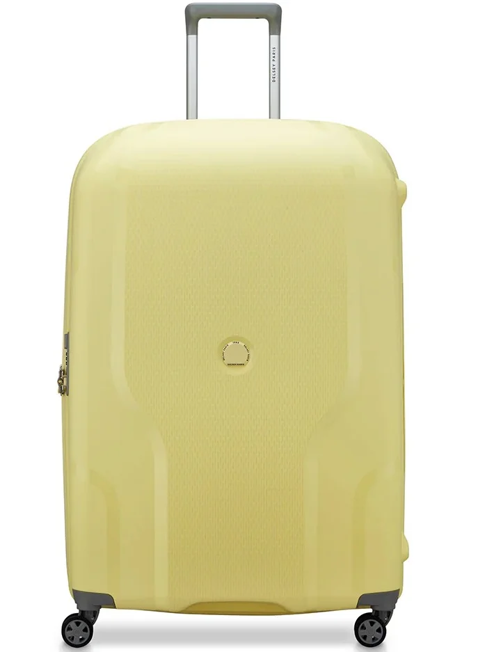 ديلسي _باريس Clavel 70cm 4 Double-Wheeled Luggage Trolley (Recycled Material) - Pale Yellow
