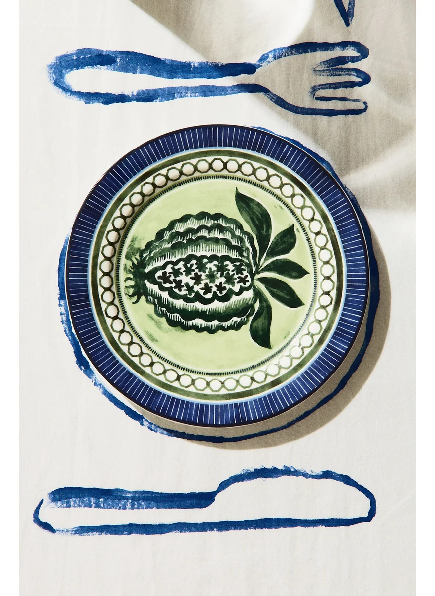 H&M Porcelain Mid Plate