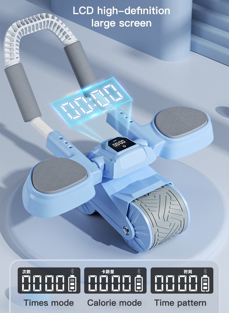 غرانفين توقيت ذكي نموذج التلقائي ترتد البطن عجلة معدات اللياقة البدنية المنزلية - Image 2