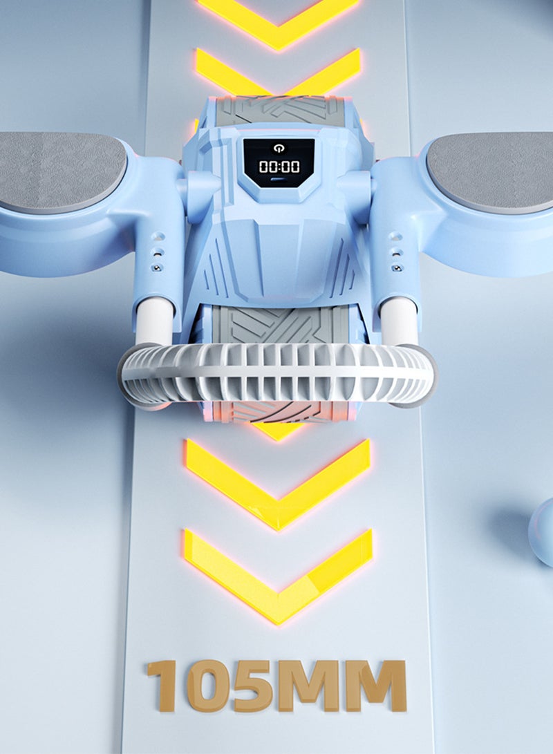 غرانفين توقيت ذكي نموذج التلقائي ترتد البطن عجلة معدات اللياقة البدنية المنزلية - Image 3