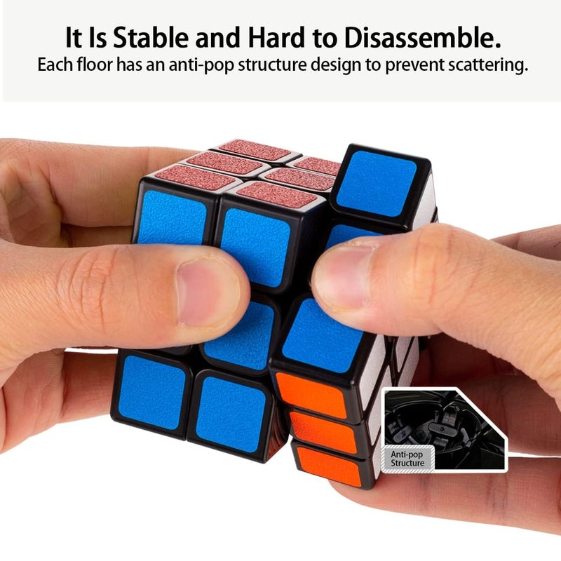 Rubix Cube Speed Cube 3x3x3 Smooth Turning Magic Puzzle Cube - Image 3
