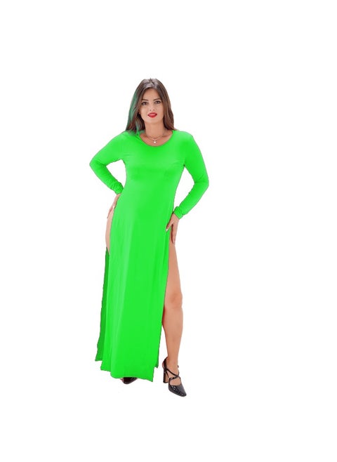 LONG SOFT SLEEPWEAR OPEN FROM BOTH SIDES