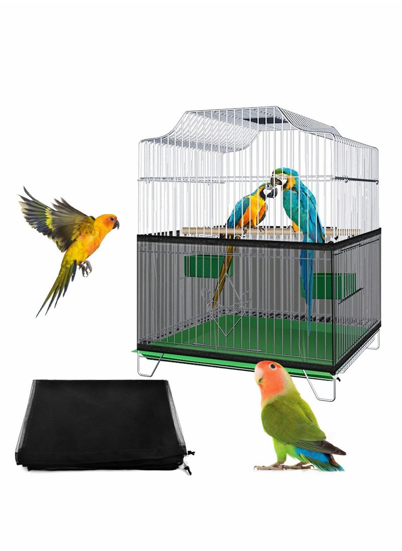 Generic Universal Bird Cage Cover Nylon Mesh Net Cover  - Image 1