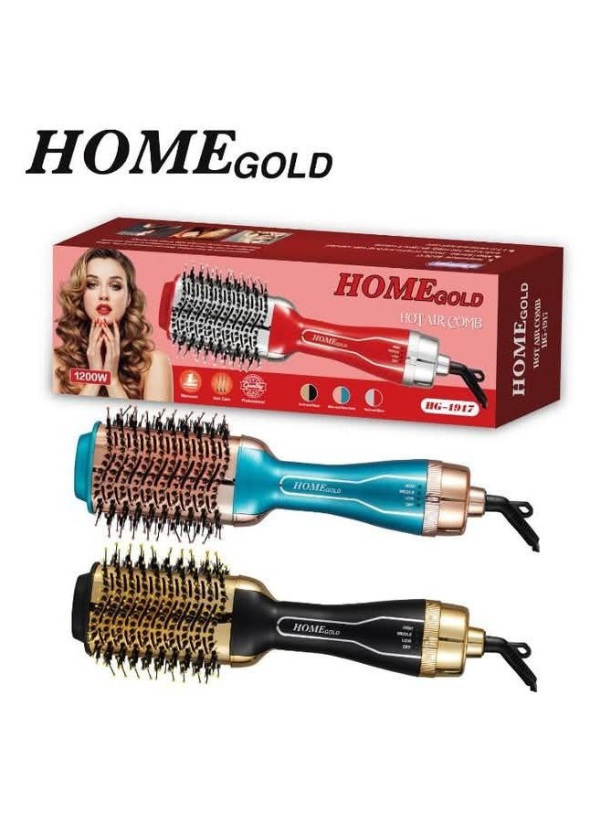 Home Gold Home Gold 1200 Hair Styler Brush, 1200 Watts (1 Year Warranty) 