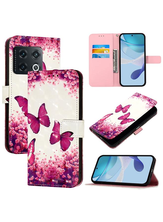 S-TOP Case For OnePlus 10 Pro 3D Painting Horizontal Flip Leather Phone Case - Image 1