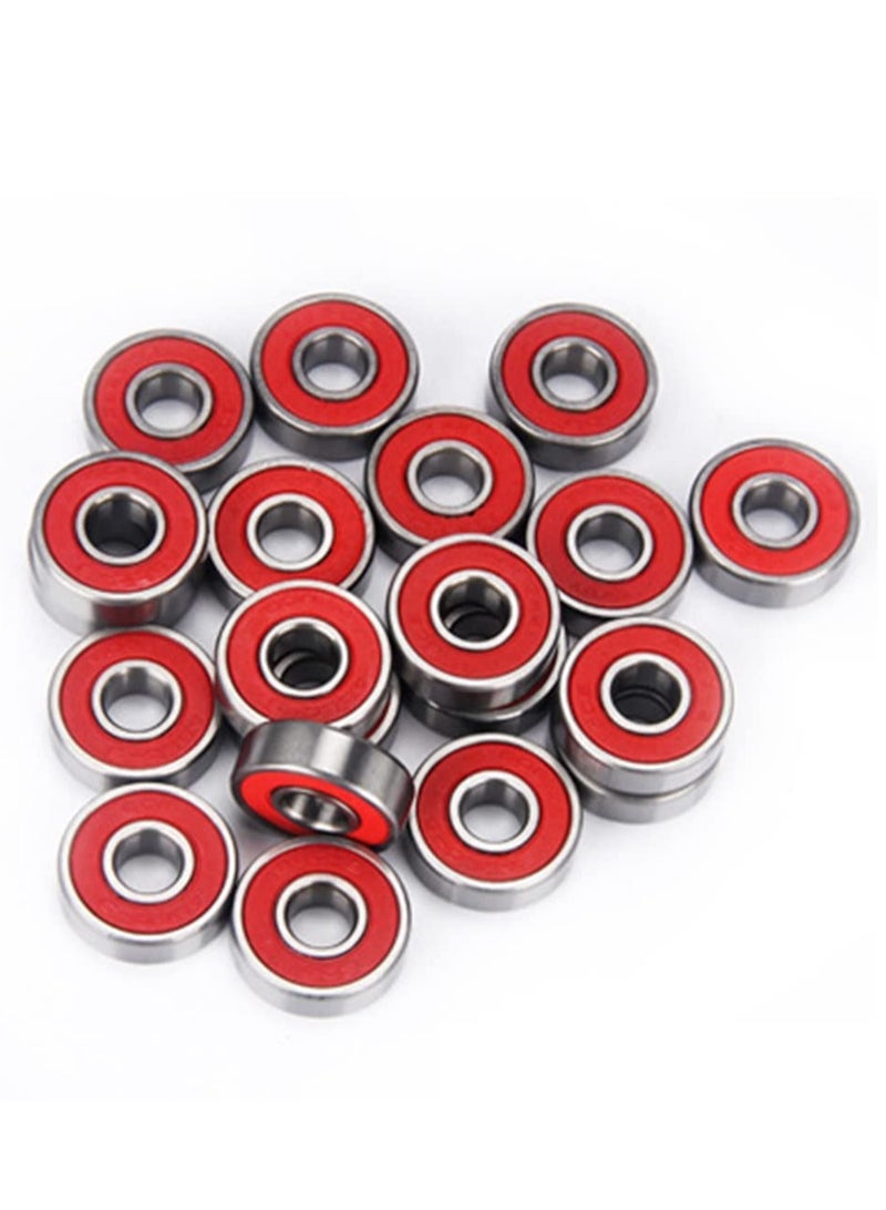 Merin 8 Pieces Skateboard Bearings, Ball Bearings, Longboards, Premium 608 Ball Bearing, Skate bearings, for Skateboard, Roller Skates, Inline Skate, Quad Skates, Scooter and Longboard - Image 5