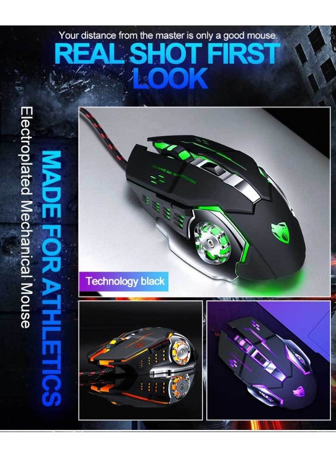 T-WOLF V6 Gaming Mechanical Mouse - The Perfect Choice for Esports - Image 4