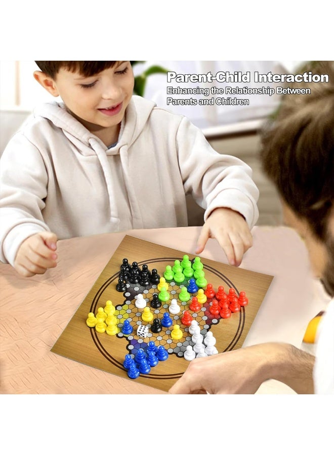 BEYTOR 100 in 1 Classic Board Games Set | Family Game Collection with Chess, Ludo, Snakes & Ladders | Educational Indoor Games for Kids & Adults - Image 2