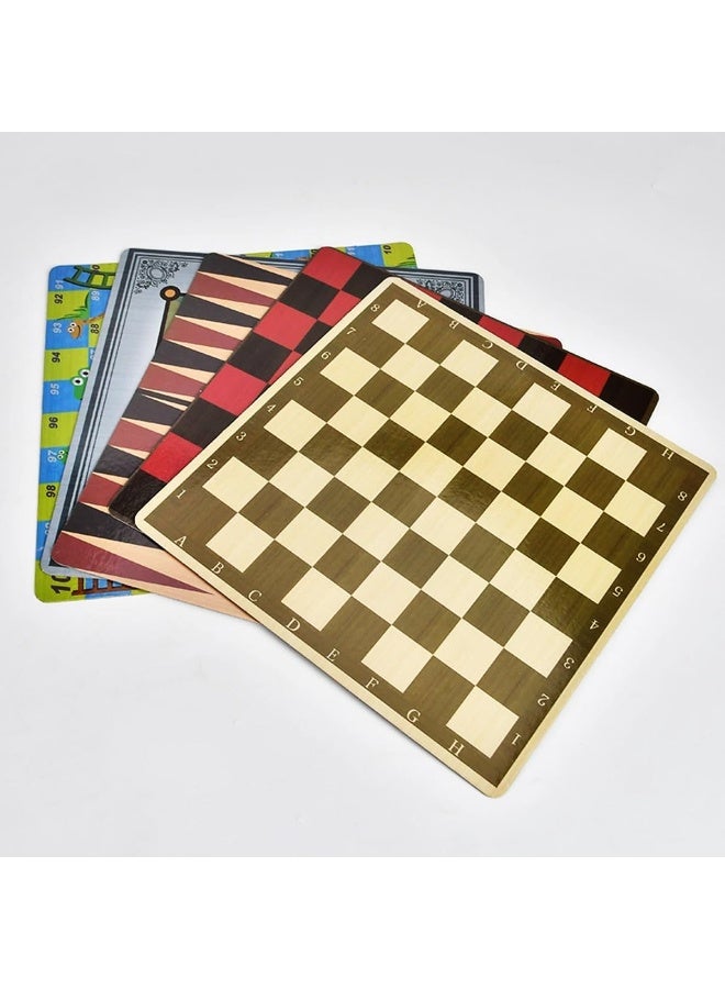 BEYTOR 100 in 1 Classic Board Games Set | Family Game Collection with Chess, Ludo, Snakes & Ladders | Educational Indoor Games for Kids & Adults - Image 4